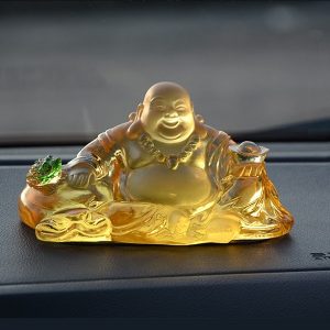 Tượng Phật Di Lặc Cưỡi Cá Chép Vác Cành Đào Bằng Đồng Dát Vàng 9999  Đồ  Đồng Tâm Phát chi nhánh Miền Nam