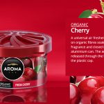 Sáp thơm ô tô Aroma Organic Cherry - Pháp