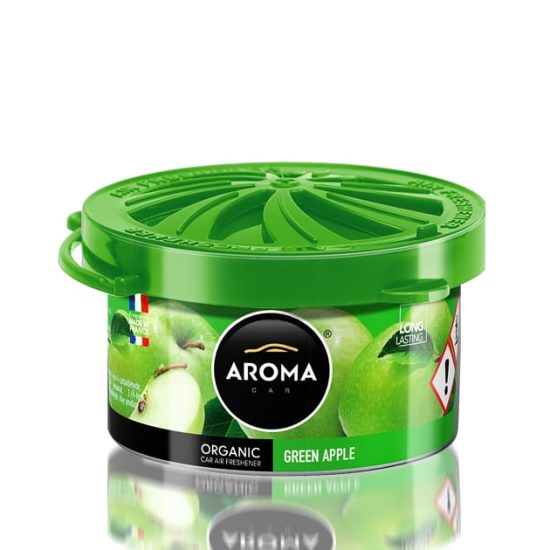 Sáp thơm ô tô Aroma Organic Green Apple mùi táo Pháp