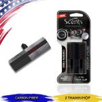 Nước hoa cài cửa gió ô tô Scents Luxe Vent Carbon Fiber - USA