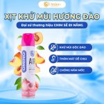 Xịt Thơm Khử Mùi Nội Thất Ô Tô OMINO M11 330ml- Đủ 3 Mùi Hương Táo, Chanh, Đào - Chính Hãng Omino Vietnam