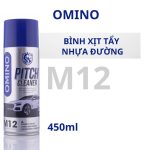 Combo Vượt Trội Omino Xịt Bóng Lốp M10 500ml & Xịt Tẩy Nhựa Đường M12 450ml Chính Hãng Omino Vietnam