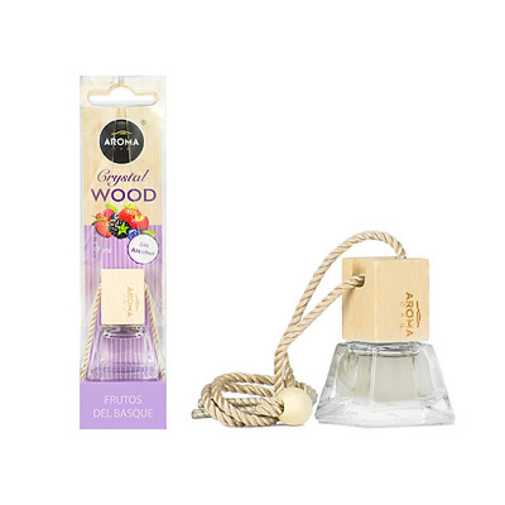 Tinh dầu treo xe ô tô Aroma Crystal Wood Forest Fruits - Pháp