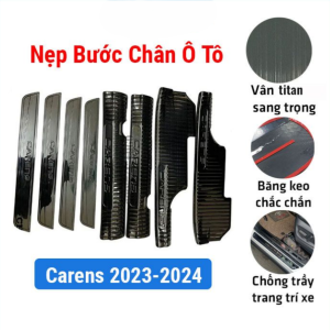 Ốp Bậc Cửa Trong Ngoài Titan Xe Kia Carens