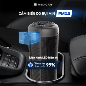 Máy Lọc Không Khí Medicar Pro 4 In 1 Tỏa Hương Tinh Dầu