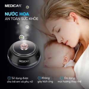 Máy Xông Tinh Dầu Ô Tô Thông Minh Pro DF02 Medicar